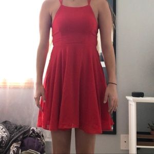Lulus red dress
